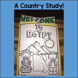 Egypt Lapbook for Early Learners - A Country Study