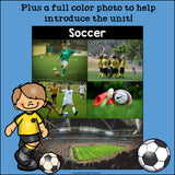 Soccer Mini Book for Early Readers: Sports