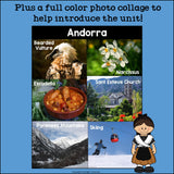 Andorra Mini Book for Early Readers - A Country Study