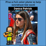 Danica Patrick Mini Book for Early Readers: Women's History Month