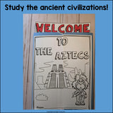 Aztec Lapbook for Early Learners - Ancient Civilizations