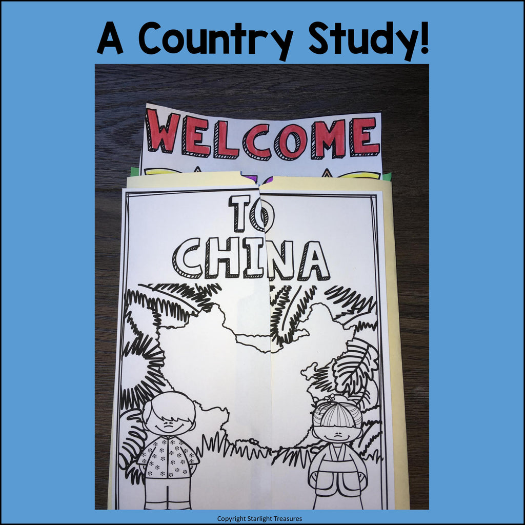 China Lapbook for Early Learners - A Country Study