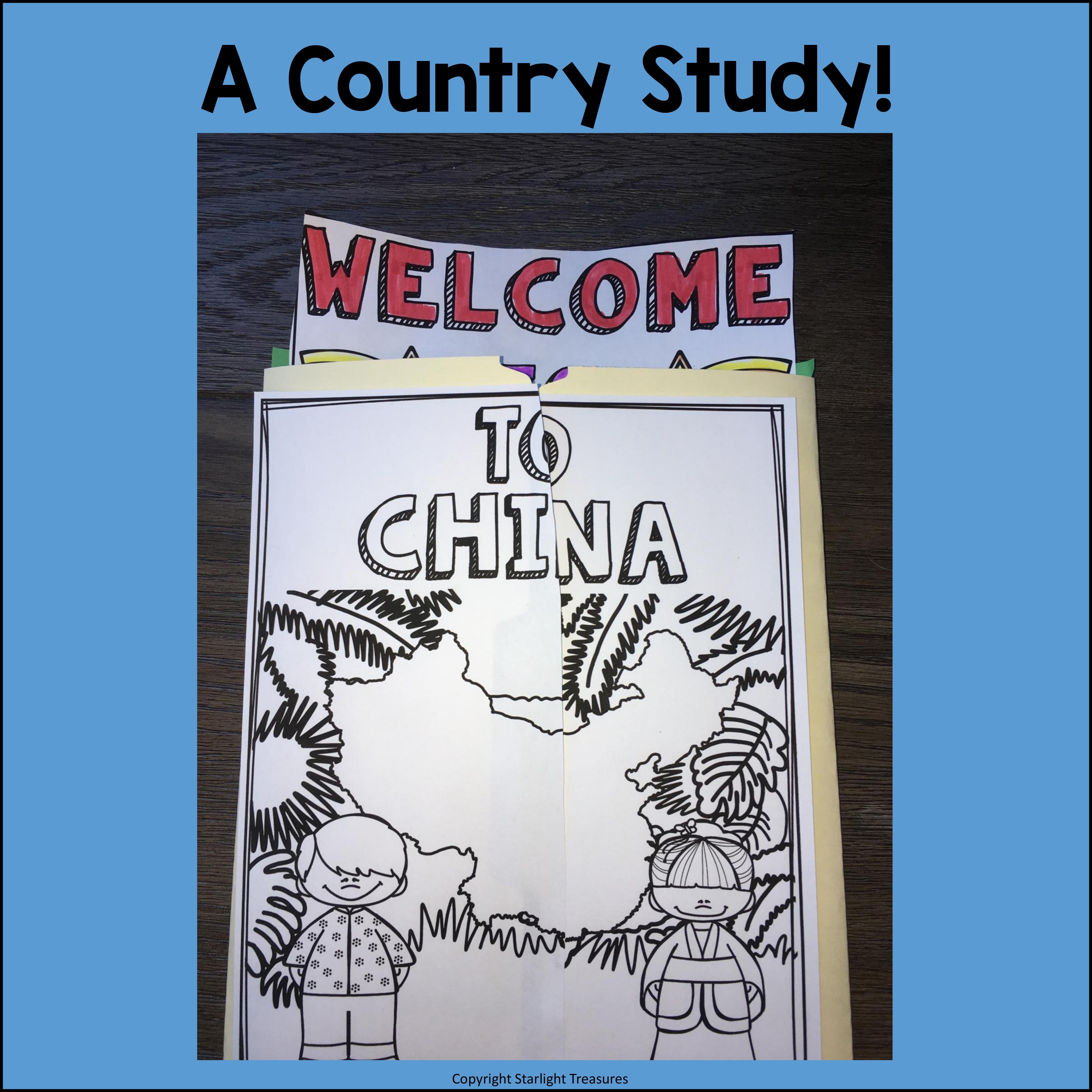 China Lapbook for Early Learners - A Country Study