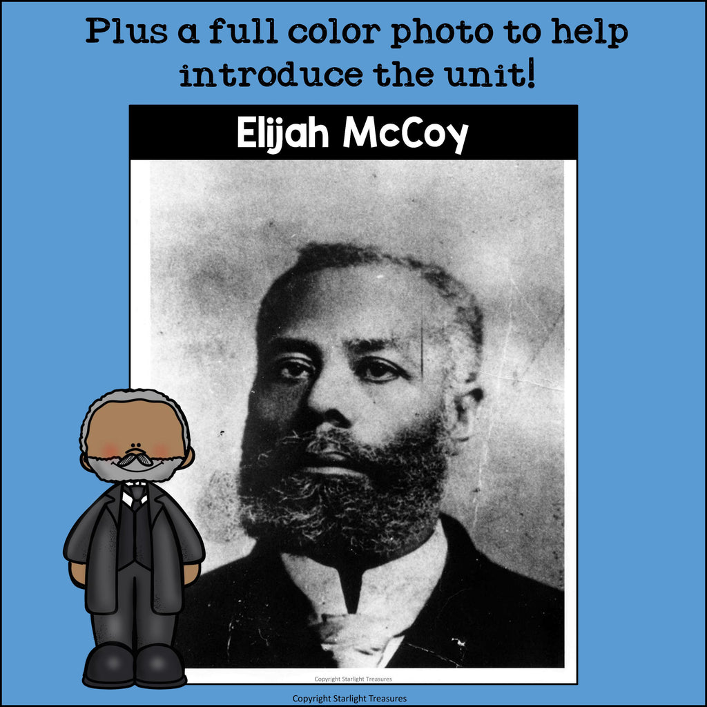 Elijah McCoy Mini Book for Early Readers: Inventors