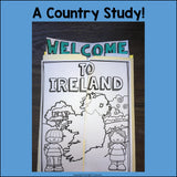 Ireland Lapbook for Early Learners - A Country Study