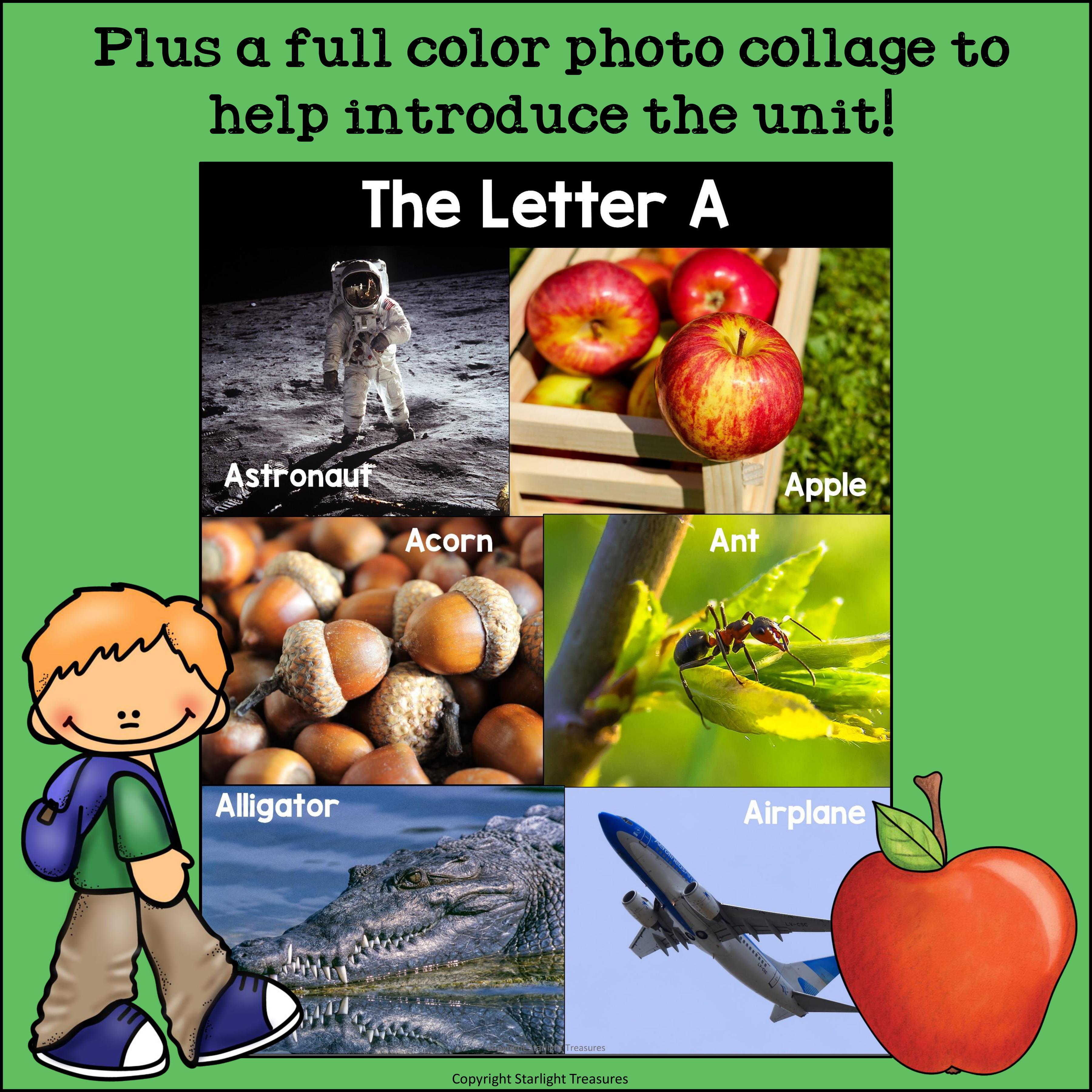 Letter A Mini Book