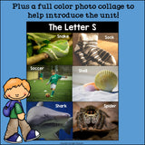Alphabet Letter of the Week: The Letter S Mini Book