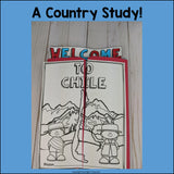 Chile Lapbook for Early Learners - A Country Study