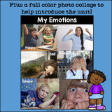 My Emotions and Feelings Mini Book for Early Readers