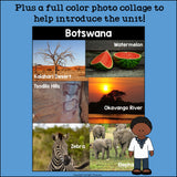 Botswana Mini Book for Early Readers - A Country Study