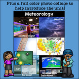 Meteorology and Weather Maps Mini Book for Early Readers