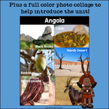 Angola Mini Book for Early Readers - A Country Study