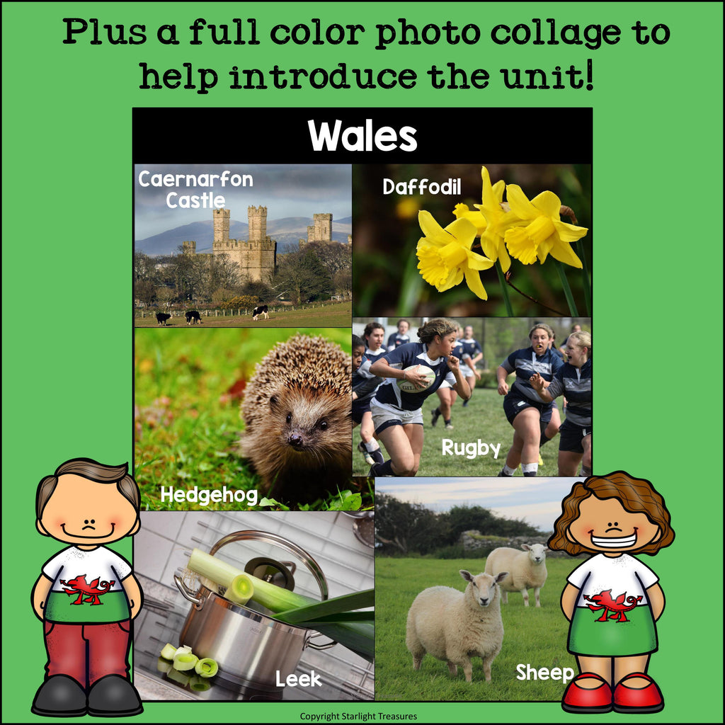 Wales Mini Book for Early Readers - A Country Study