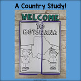 Botswana Lapbook for Early Learners - A Country Study