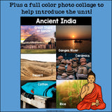 Ancient India Mini Book for Early Readers - Ancient Civilizations Activities