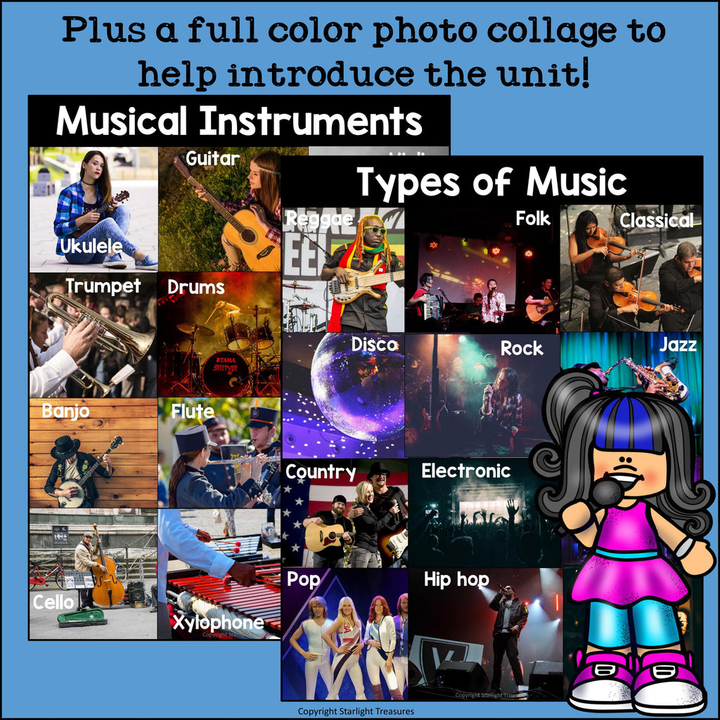 Music Mini Book for Early Readers