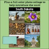 South Dakota Mini Book for Early Readers - A State Study