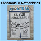Christmas in the Netherlands Lapbook for Early Learners - Christmas Activities