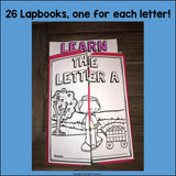 Alphabet Lapbook for Early Learners