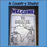 Brazil Lapbook for Early Learners - A Country Study