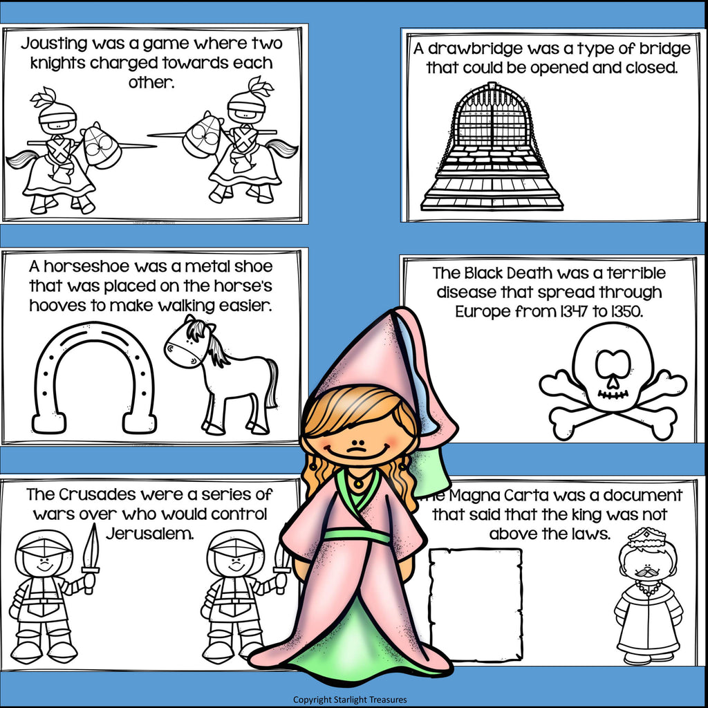 Middle Ages Mini Book for Early Readers
