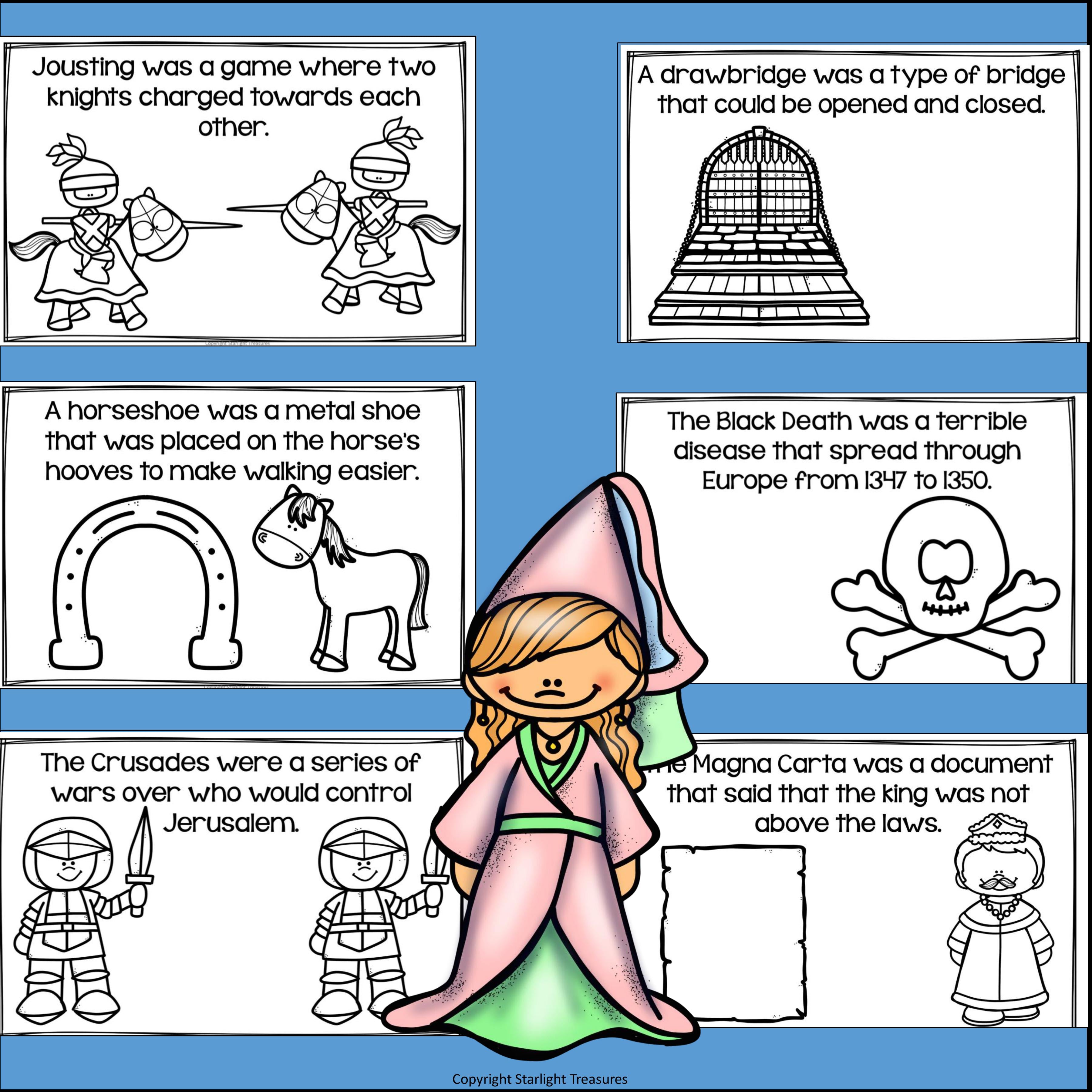 Middle Ages Mini Book for Early Readers