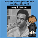 Huey P. Newton Mini Book for Early Readers: Black History Month