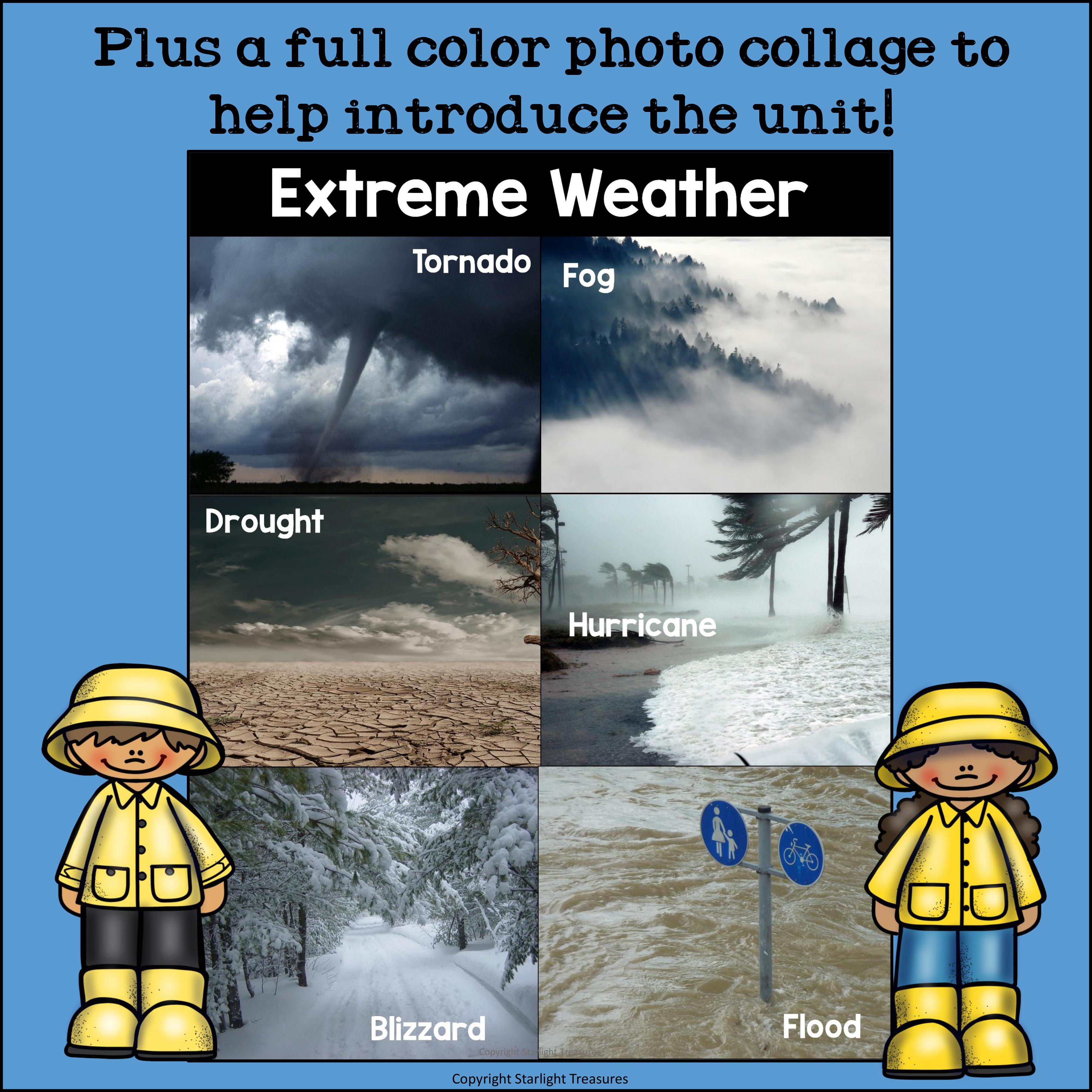 Extreme Weather Mini Book for Early Readers