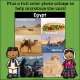 Egypt Mini Book for Early Readers - A Country Study