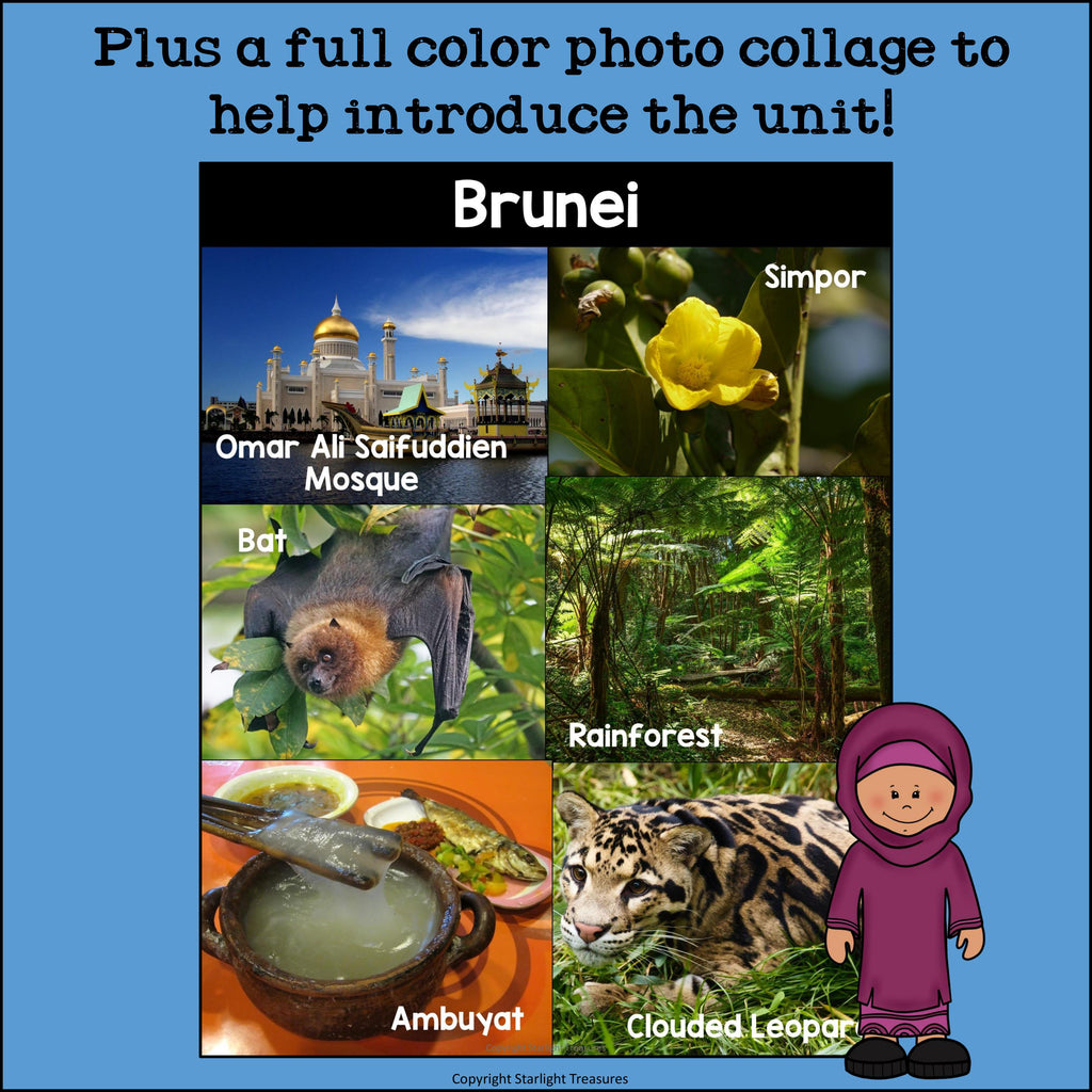 Brunei Mini Book for Early Readers - A Country Study