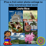 Costa Rica Mini Book for Early Readers - A Country Study