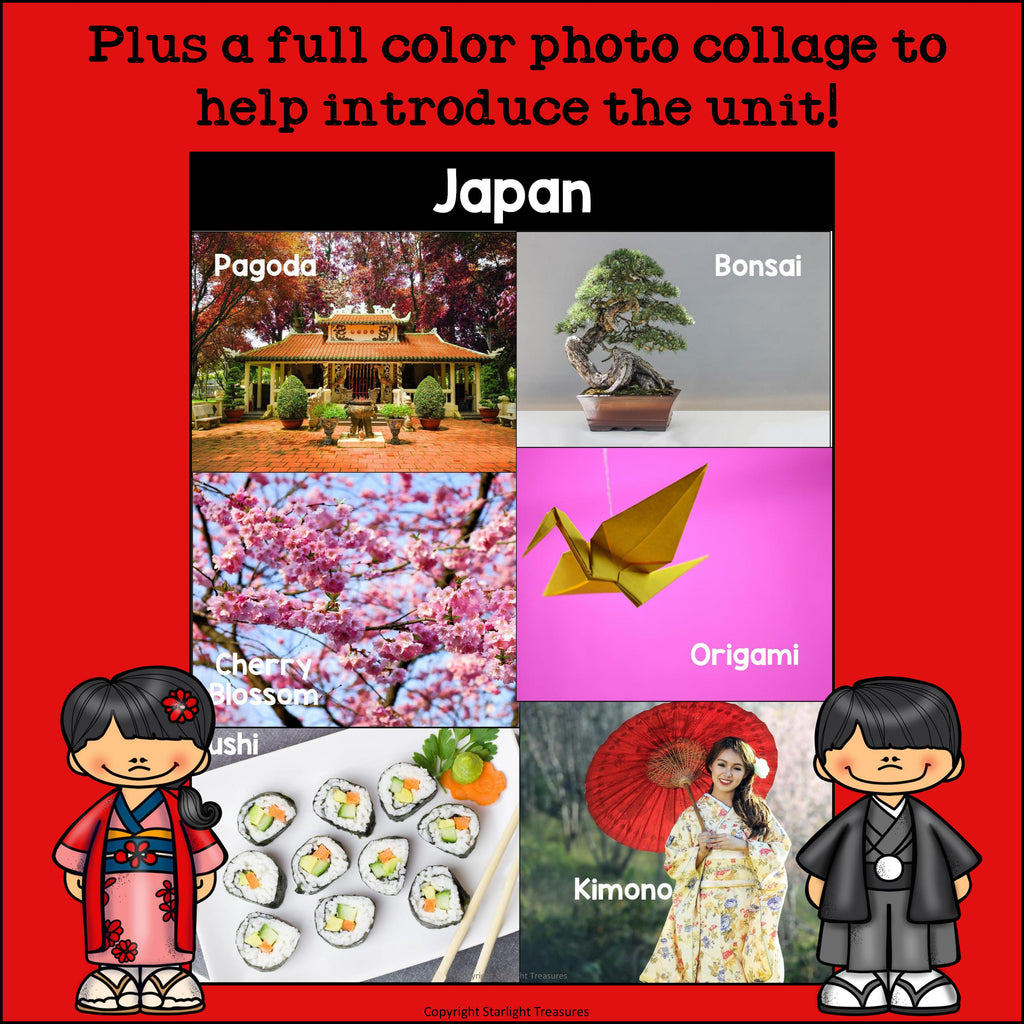 Japan Mini Book for Early Readers - A Country Study