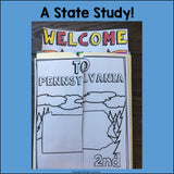 Pennsylvania Lapbook for Early Learners - A State Study