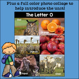 Alphabet Letter of the Week: The Letter O Mini Book