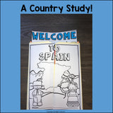 Spain Lapbook for Early Learners - A Country Study