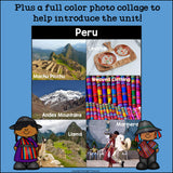 Peru Mini Book for Early Readers - A Country Study