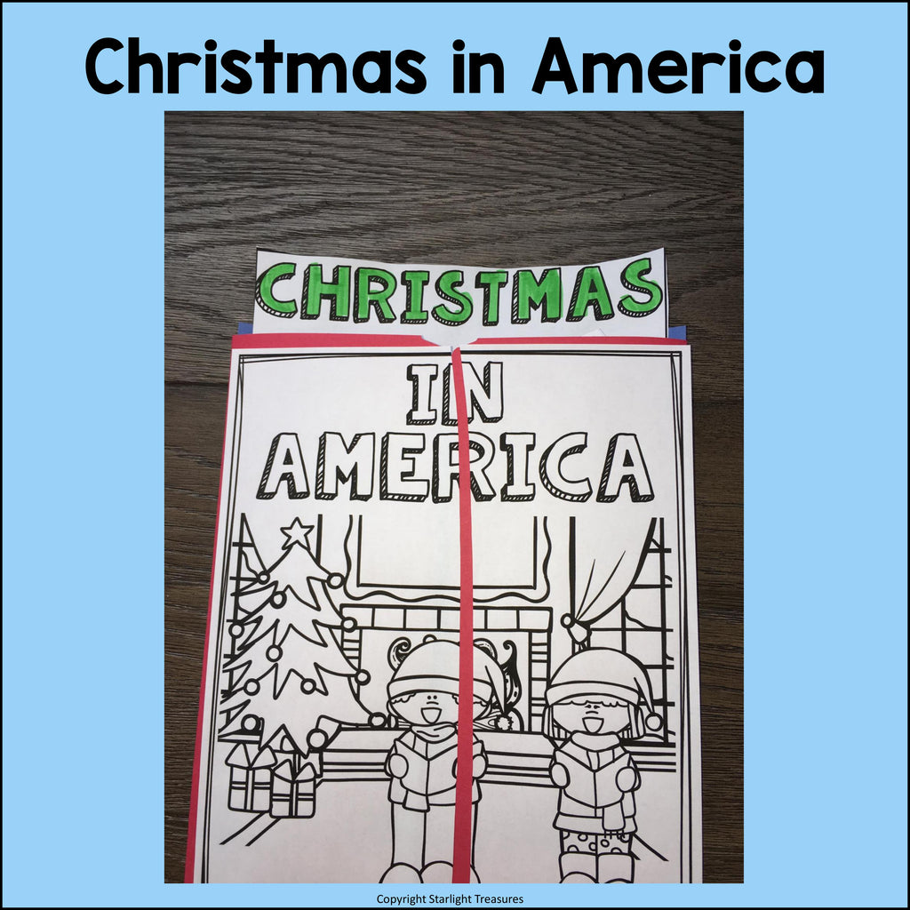 Christmas in America Lapbook for Early Learners