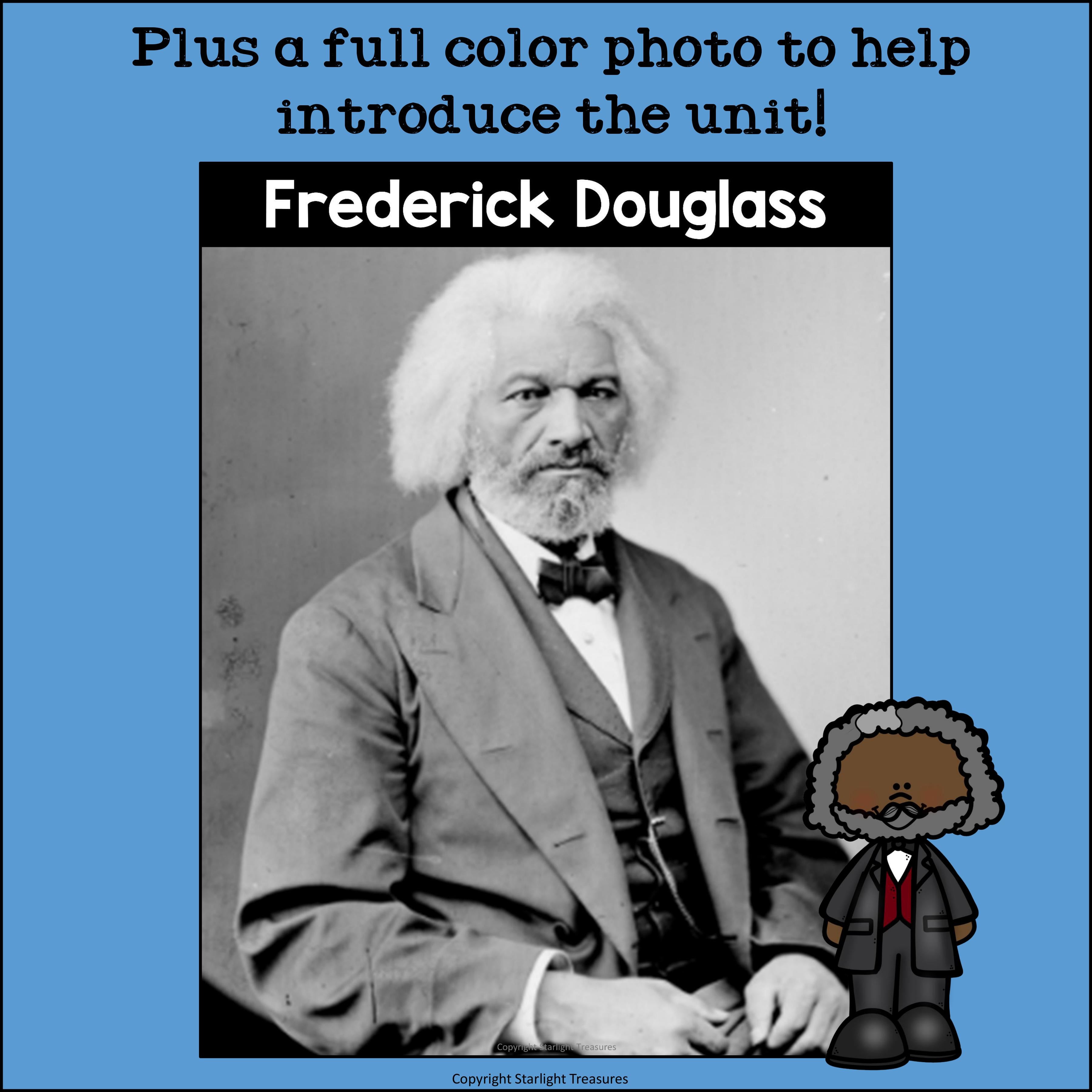 Frederick Douglass Mini Book for Early Readers: Black History Month