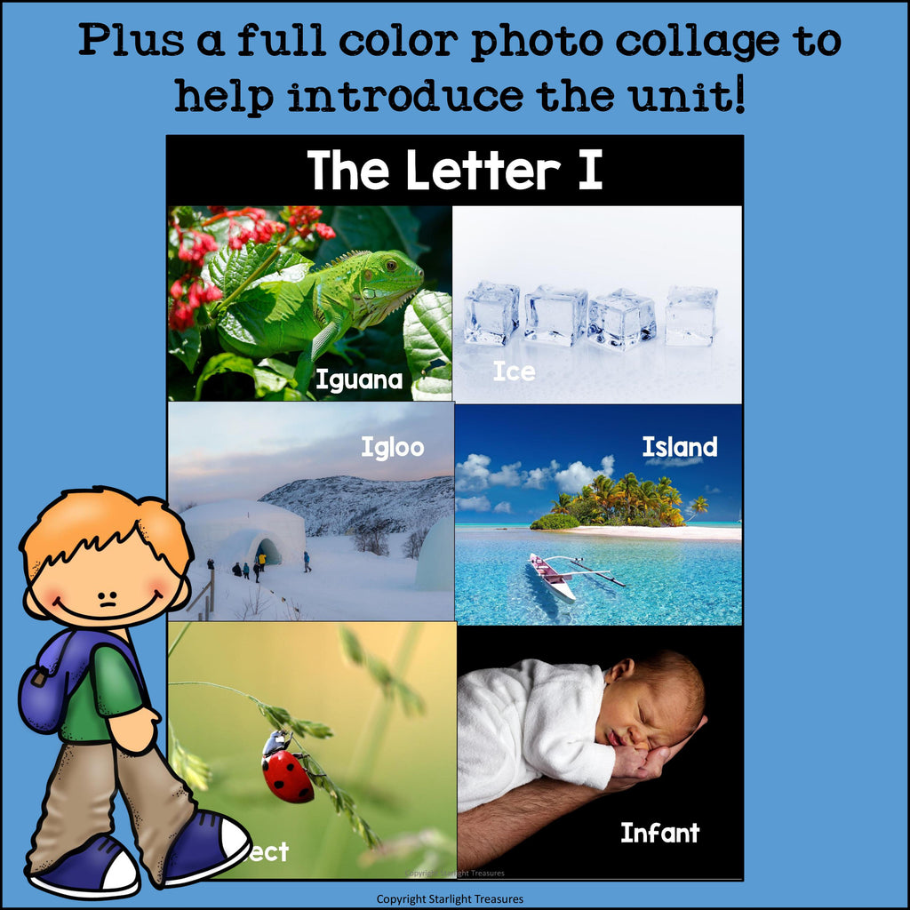 Alphabet Letter of the Week: The Letter I Mini Book