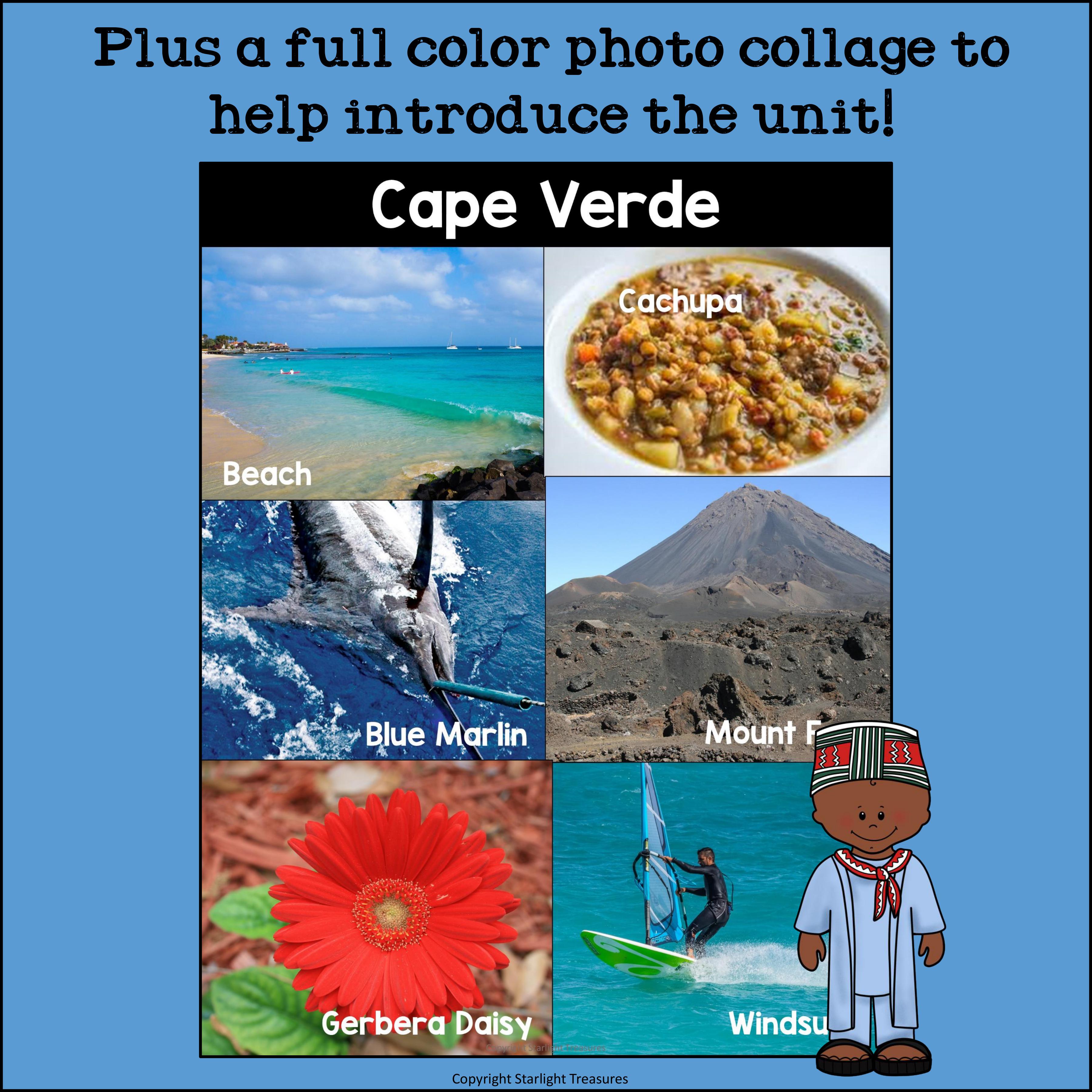 Cape Verde Mini Book for Early Readers - A Country Study