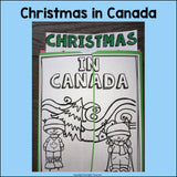 Christmas in Canada Lapbook for Early Learners