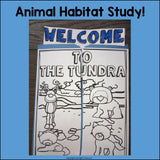 Tundra Lapbook for Early Learners - Animal Habitats