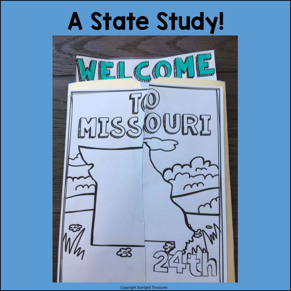 Missouri Lapbook for Early Learners - A State Study
