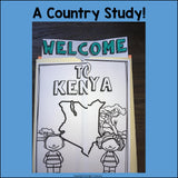 Kenya Lapbook for Early Learners - A Country Study