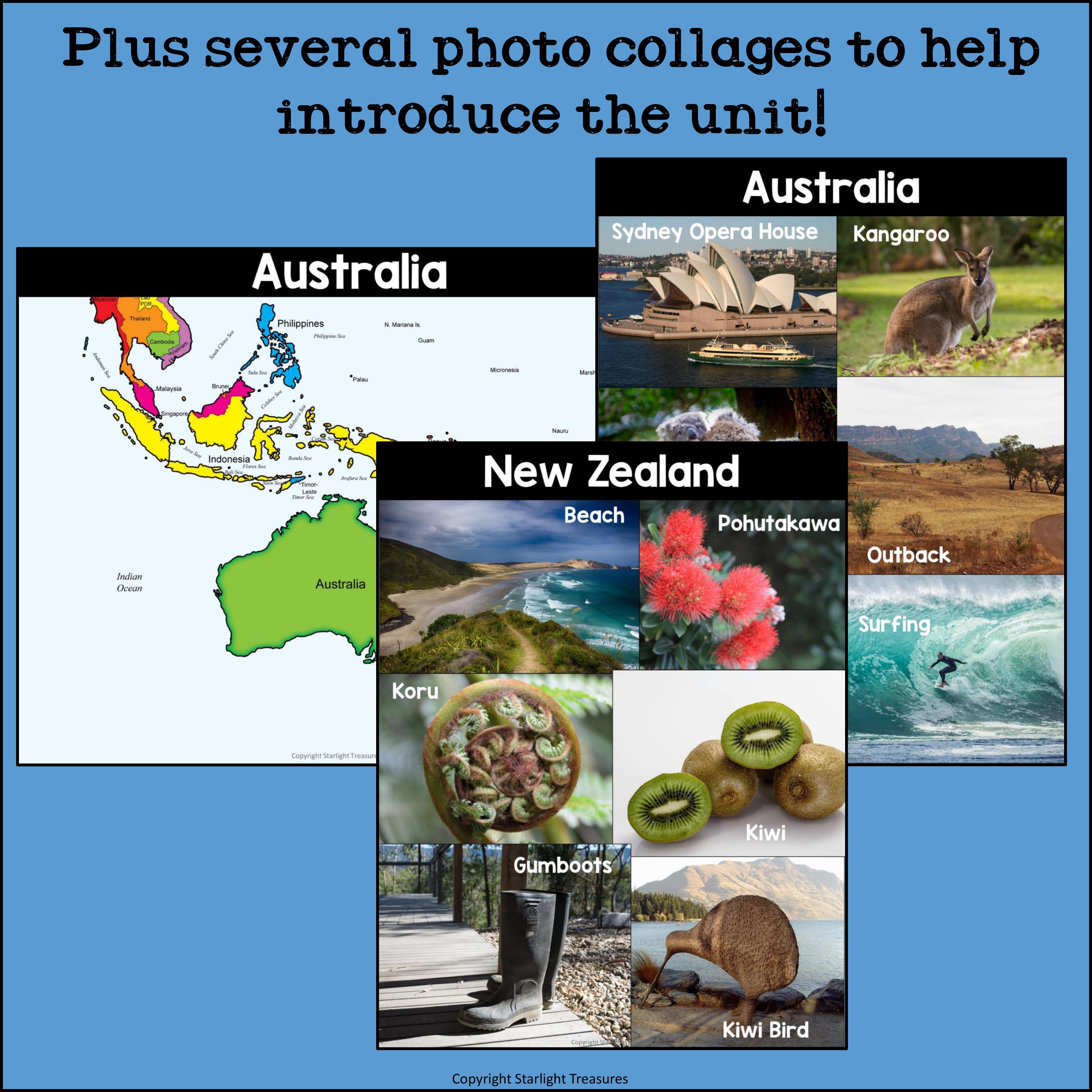 All About Australia (Continent) Complete Unit