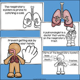 Human Body Systems: Respiratory System Mini Book for Early Readers