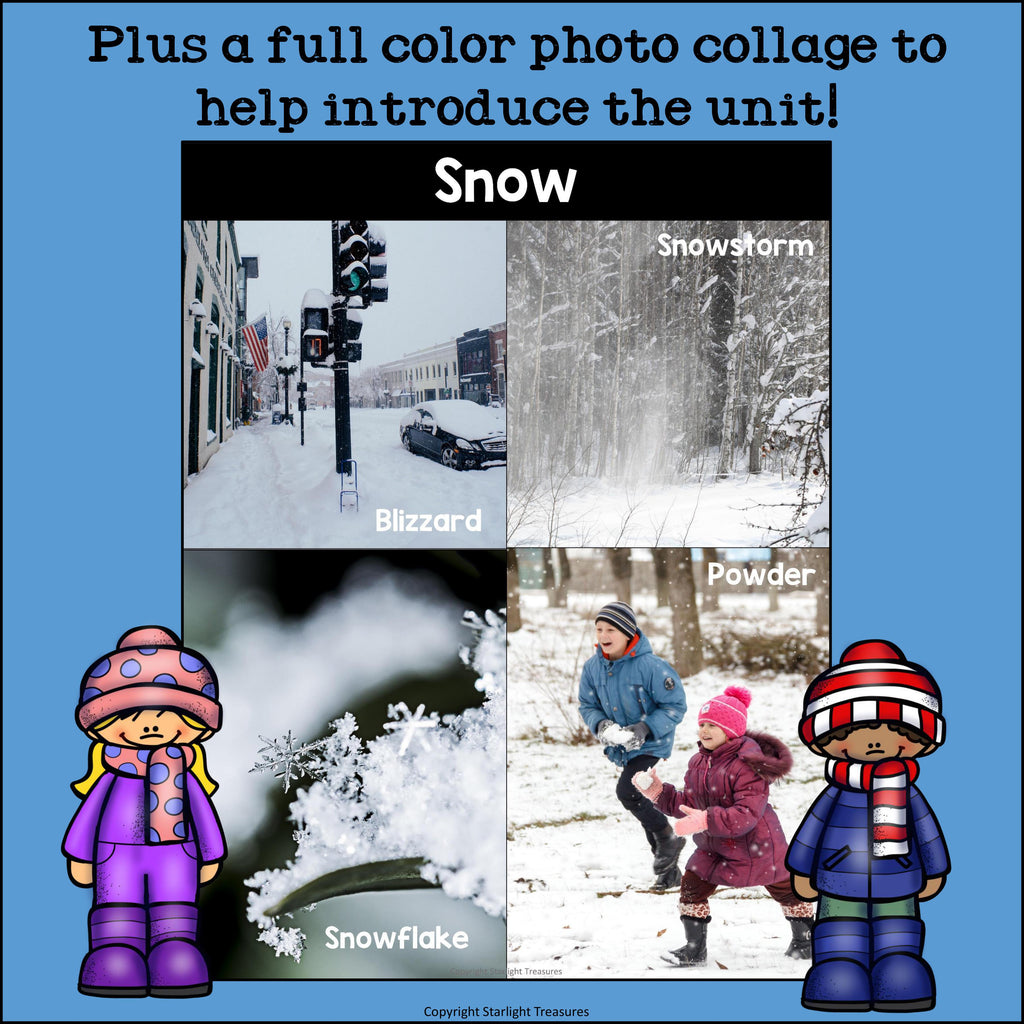 Snow Mini Book for Early Readers