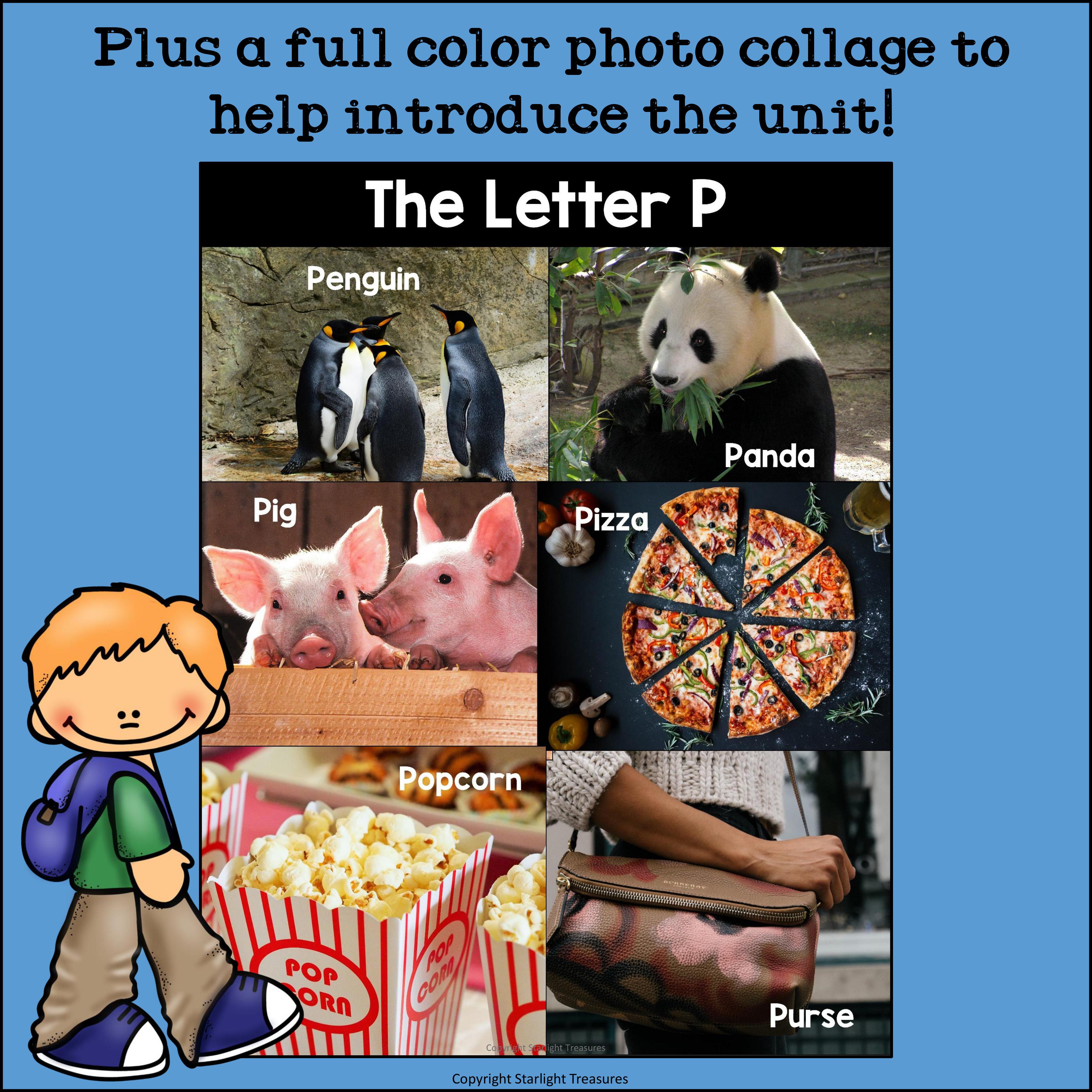 Alphabet Letter of the Week: The Letter P Mini Book