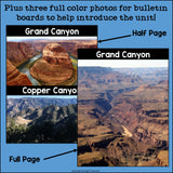 Canyons Mini Book for Early Learners - Landforms