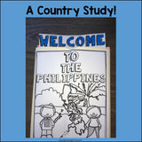 Philippines Lapbook for Early Learners - A Country Study